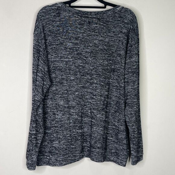 New Nicole Miller Knit V-Neck Color Block Top Women's Size Medium - Picture 5 of 7